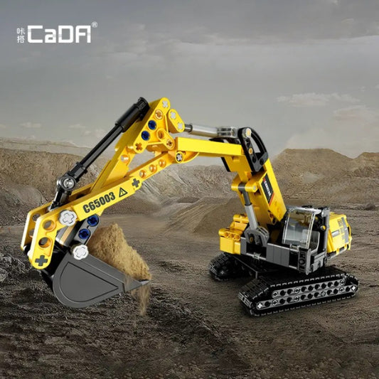 CADA C65003 Excavator Building Block Model (Small)