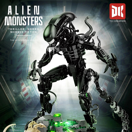 DK 7048 Alien Monsters Light-Up Building Block Model