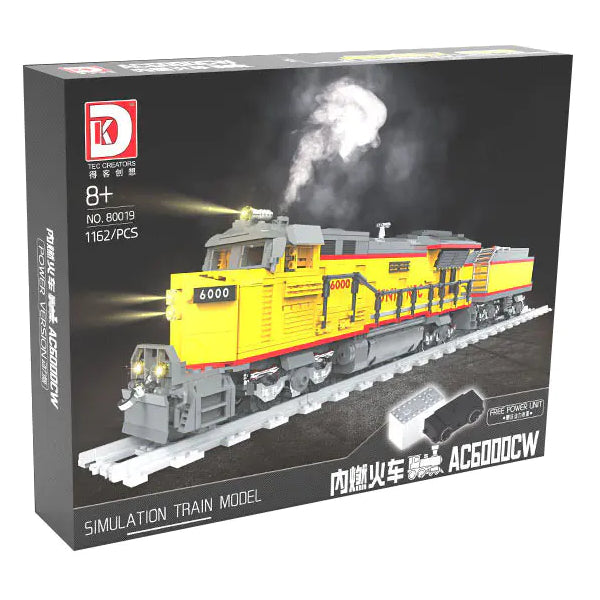 DK 80019 GE AC6000CW Locomotive Building Block Model (Power Kit)