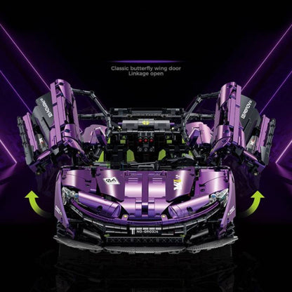 GULY 10617 McLaren P1 Hypercar Building Block Model (1:8 Scale)