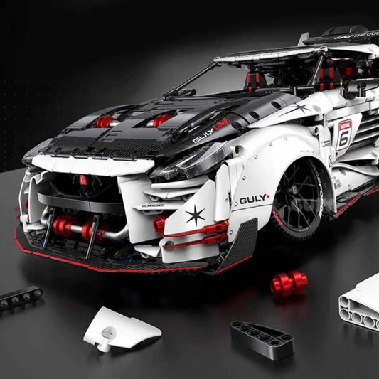 GULY 10630 Nissan GT-R Building Block Model (1:8 Scale)