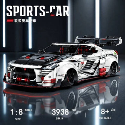 GULY 10630 Nissan GT-R Building Block Model (1:8 Scale)