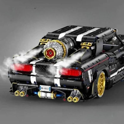 GULY 10637 Dodge Challenger Building Block Model (1:8 Scale) (Static Version)