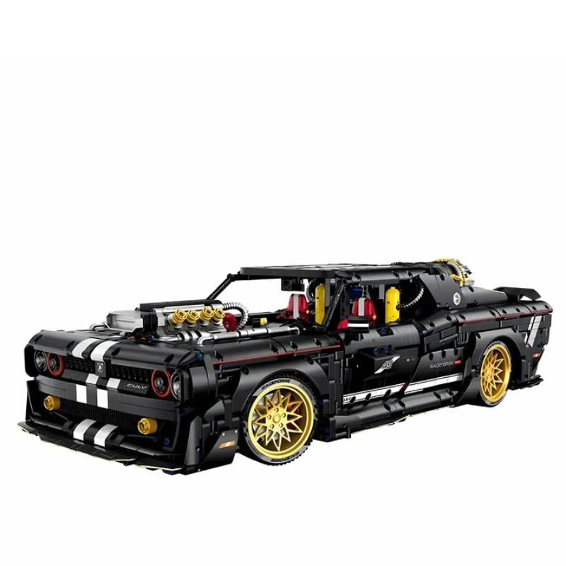 GULY 10637 Dodge Challenger Building Block Model (1:8 Scale) (Static Version)