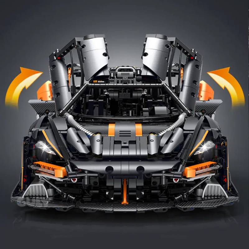 GULY 10646 McLaren Senna Building Block Model (1:8 Scale)