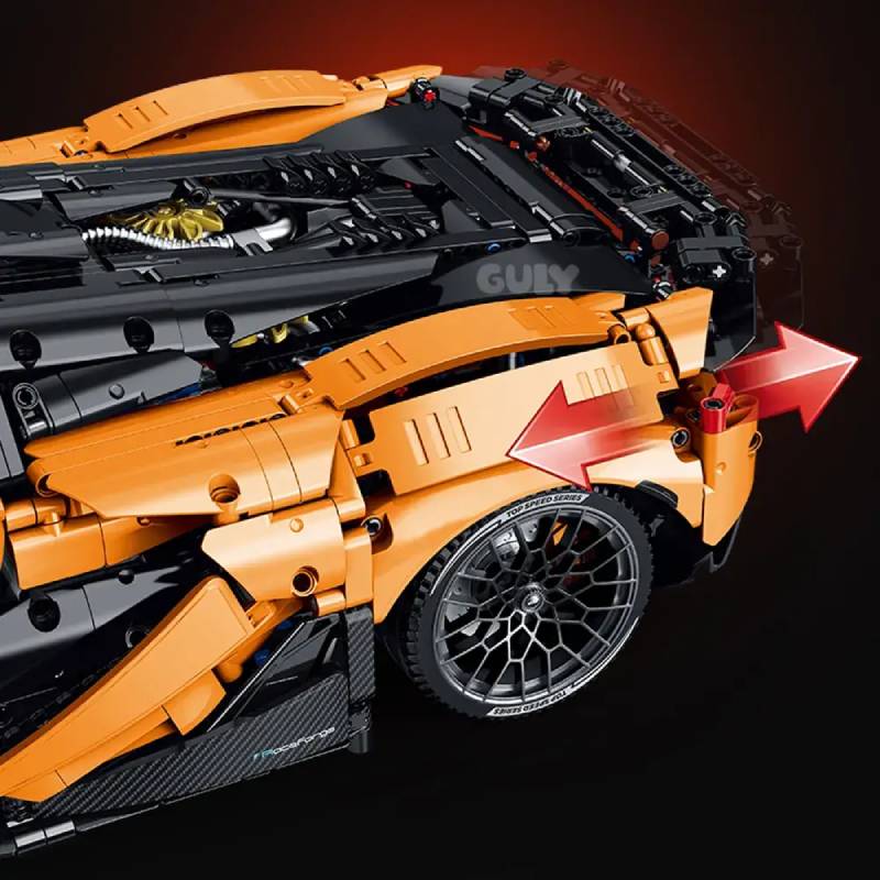 GULY 10650 McLaren W1 Building Block Model (1:8 Scale)