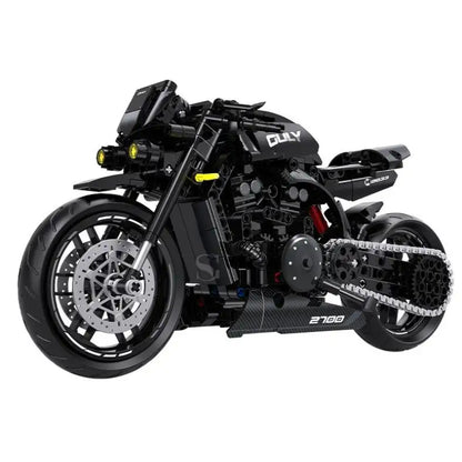 GULY 60533 Black Yamaha V-Max Building Block Model (1:8 Scale)