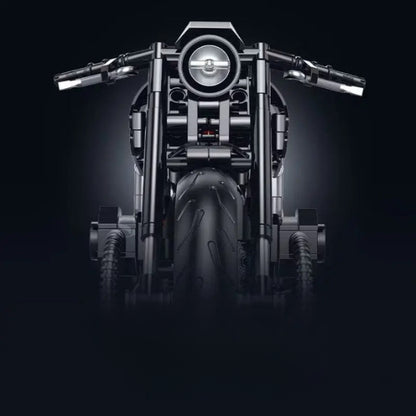 GULY 60535 Black/Silver BMW R 18 Building Block Model (1:8 Scale)