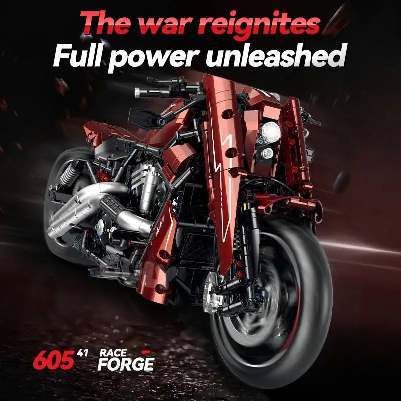 GULY 60541 Harley-Davidson Night Rod Special 1:5 Building Block Model