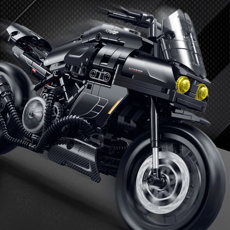 GULY 60546 Black Ducati Diavel Building Block Model (1:8 Scale)