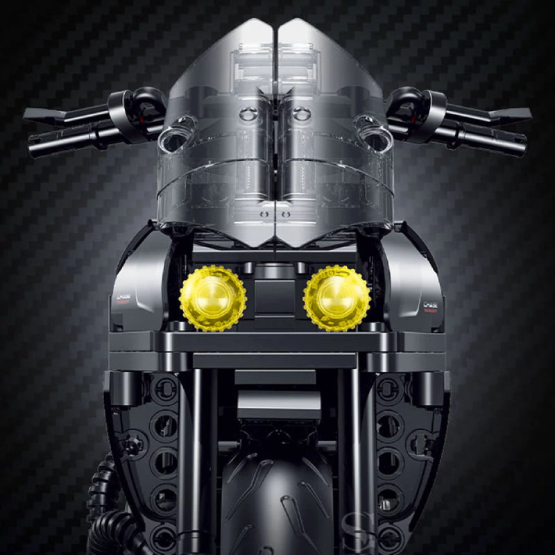 GULY 60546 Black Ducati Diavel Building Block Model (1:8 Scale)