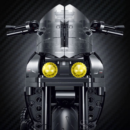GULY 60546 Black Ducati Diavel Building Block Model (1:8 Scale)