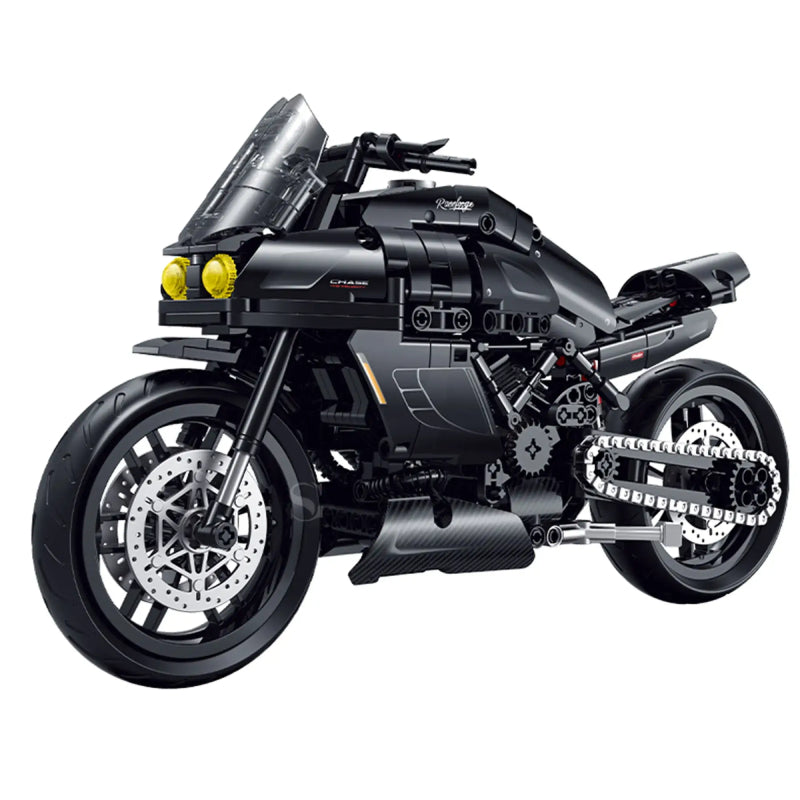 GULY 60546 Black Ducati Diavel Building Block Model (1:8 Scale)