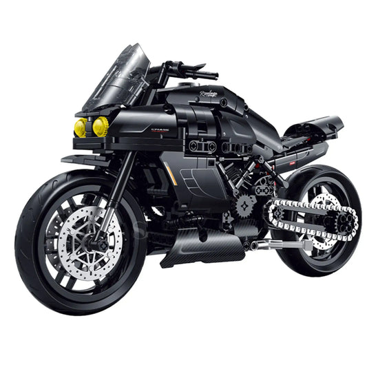 GULY 60546 Black Ducati Diavel Building Block Model (1:8 Scale)