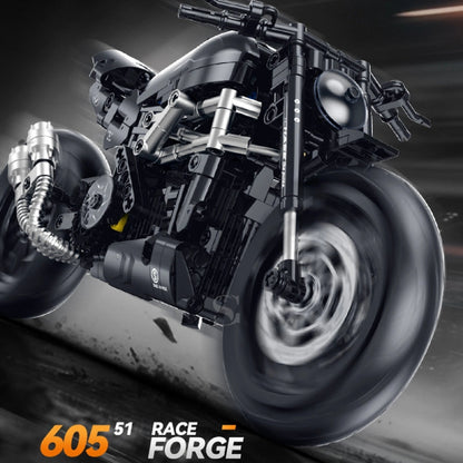 GULY 60551 Black Ducati XDiavel S Building Block Model (1:8 Scale)