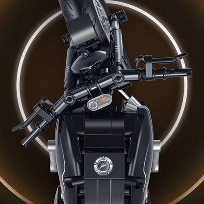GULY 60551 Black Ducati XDiavel S Building Block Model (1:8 Scale)