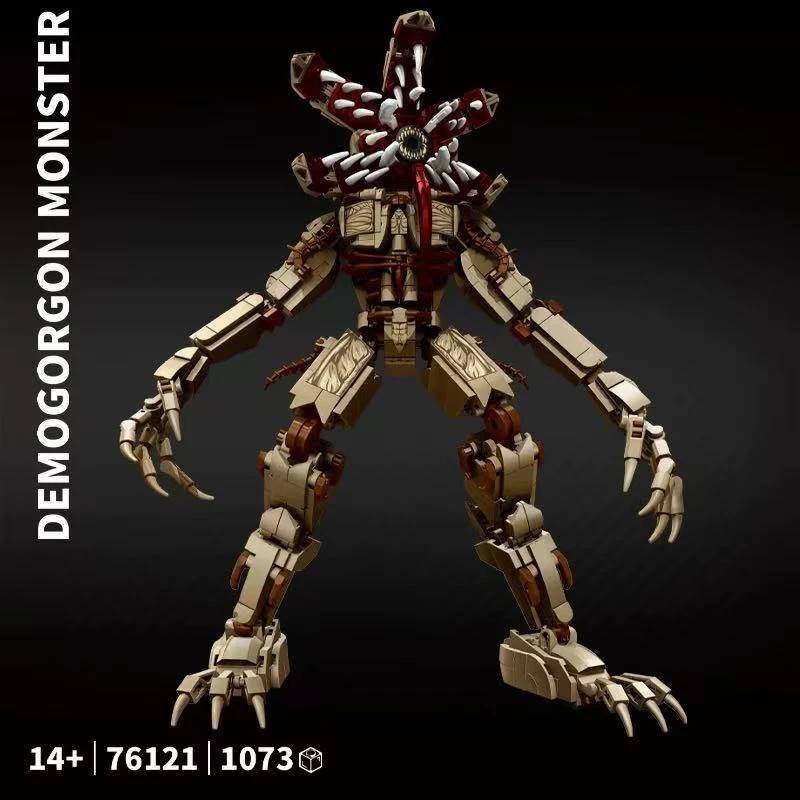 LEYI 76121 Stranger Things Monster Demogorgon Building Block Model