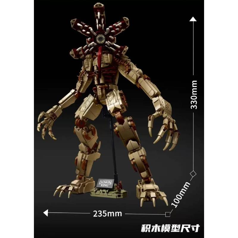 LEYI 76121 Stranger Things Monster Demogorgon Building Block Model