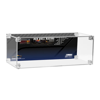 Super Racing Car Transparent Inteated Acrylic Display Case