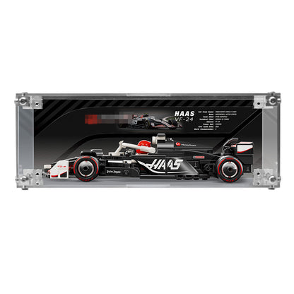 Super Racing Car Transparent Inteated Acrylic Display Case