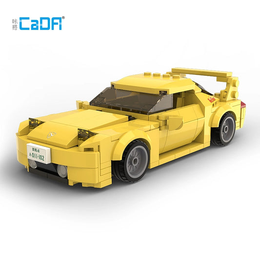 CADA C55013 Initial-D Mazda RX-7 FD3S Building Block Model (1:24 Scale)