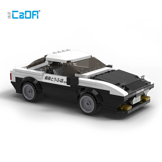 CADA C55014 Initial-D Toyota AE86 Trueno Building Block Model (1:24 Scale)
