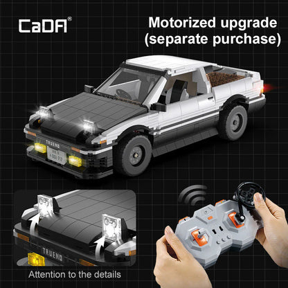 CADA C61024 Initial-D Toyota AE86 Trueno Building Block Model (1:12 Scale)