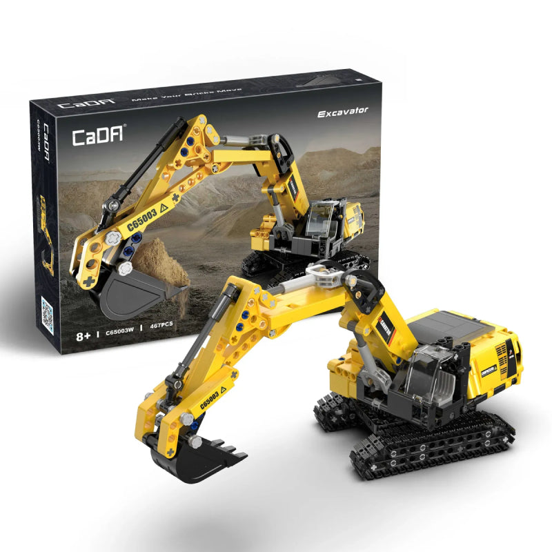 CADA C65003 Excavator Building Block Model (Small)