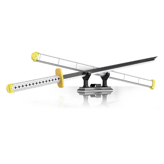 DK 1509 One Piece Wado Ichimonji Katana Building Block Model (White)
