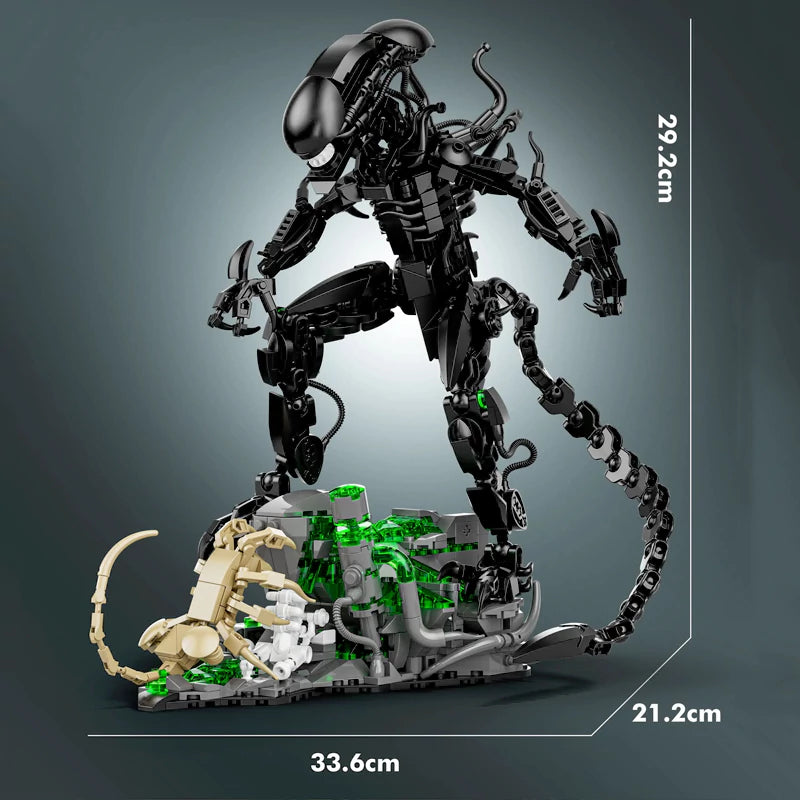 DK 7048 Alien Monsters Light-Up Building Block Model