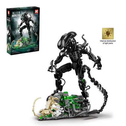 DK 7048 Alien Monsters Light-Up Building Block Model