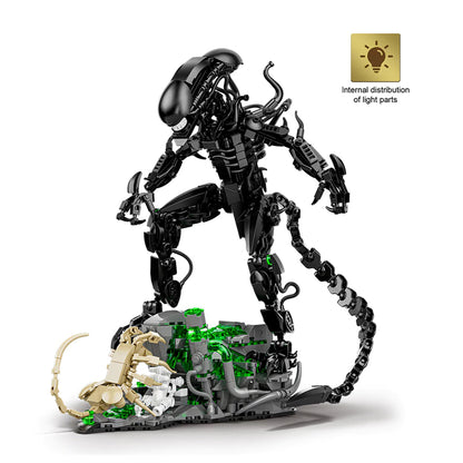 DK 7048 Alien Monsters Light-Up Building Block Model