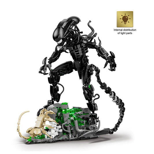 DK 7048 Alien Monsters Light-Up Building Block Model