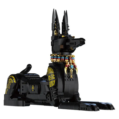 DK 7066 Egyptian Pharaoh Dog Building Block Model