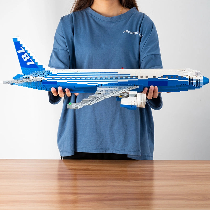 DK 80009 Boeing 787 Dreamliner Building Block Model