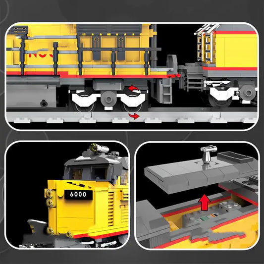 DK 80019 GE AC6000CW Locomotive Building Block Model (Power Kit)