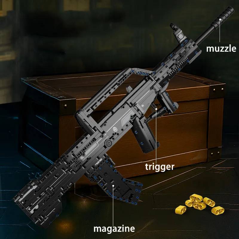 FORANGE FC9409 95 Automatic Rifle – Building Block Model