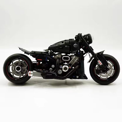 GULY 60521 Black Harley Davidson Building Block Model
