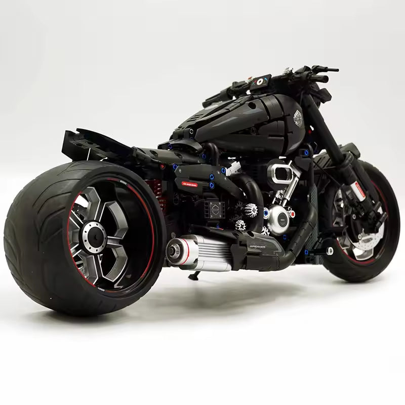 GULY 60521 Black Harley Davidson Building Block Model