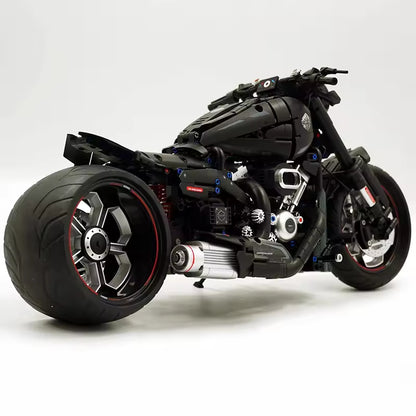 GULY 60521 Black Harley Davidson Building Block Model