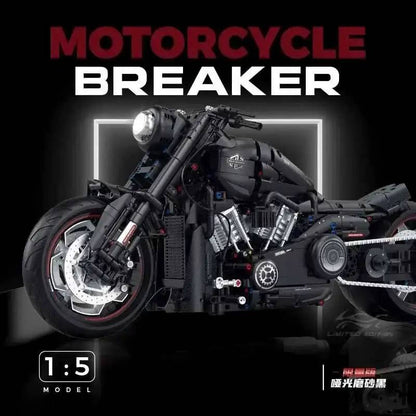 GULY 60521 Black Harley Davidson Building Block Model