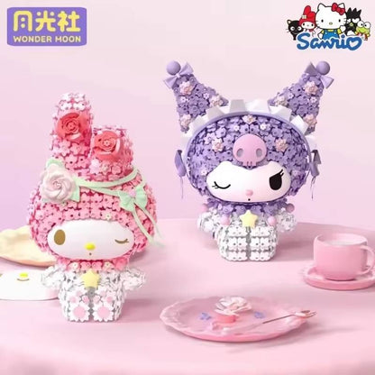803308 — Sanrio Floral Collection Kuromi | Building Block Model