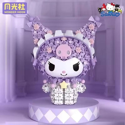 803308 — Sanrio Floral Collection Kuromi | Building Block Model