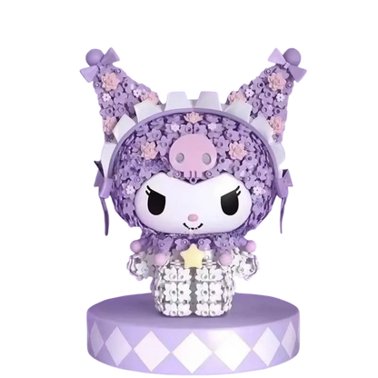 803308 — Sanrio Floral Collection Kuromi | Building Block Model