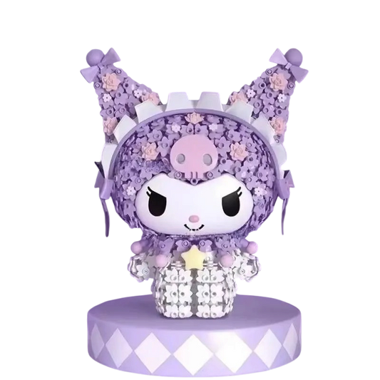 803308 — Sanrio Floral Collection Kuromi | Building Block Model