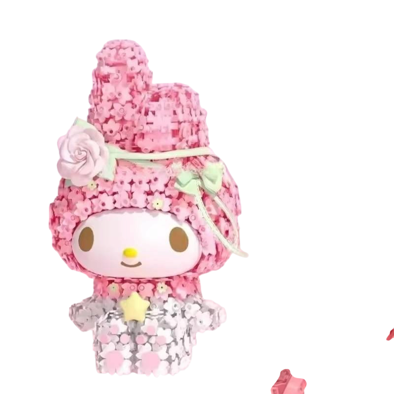 803309 — Sanrio Floral Collection My Melody | Building Block Model