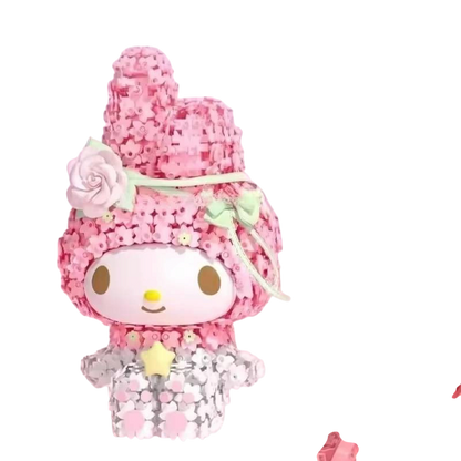 803309 — Sanrio Floral Collection My Melody | Building Block Model