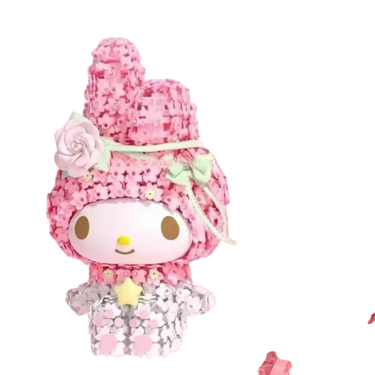 803309 — Sanrio Floral Collection My Melody | Building Block Model