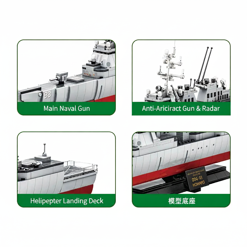 WANGE 5511 Arleigh Burke-Class Destroyer