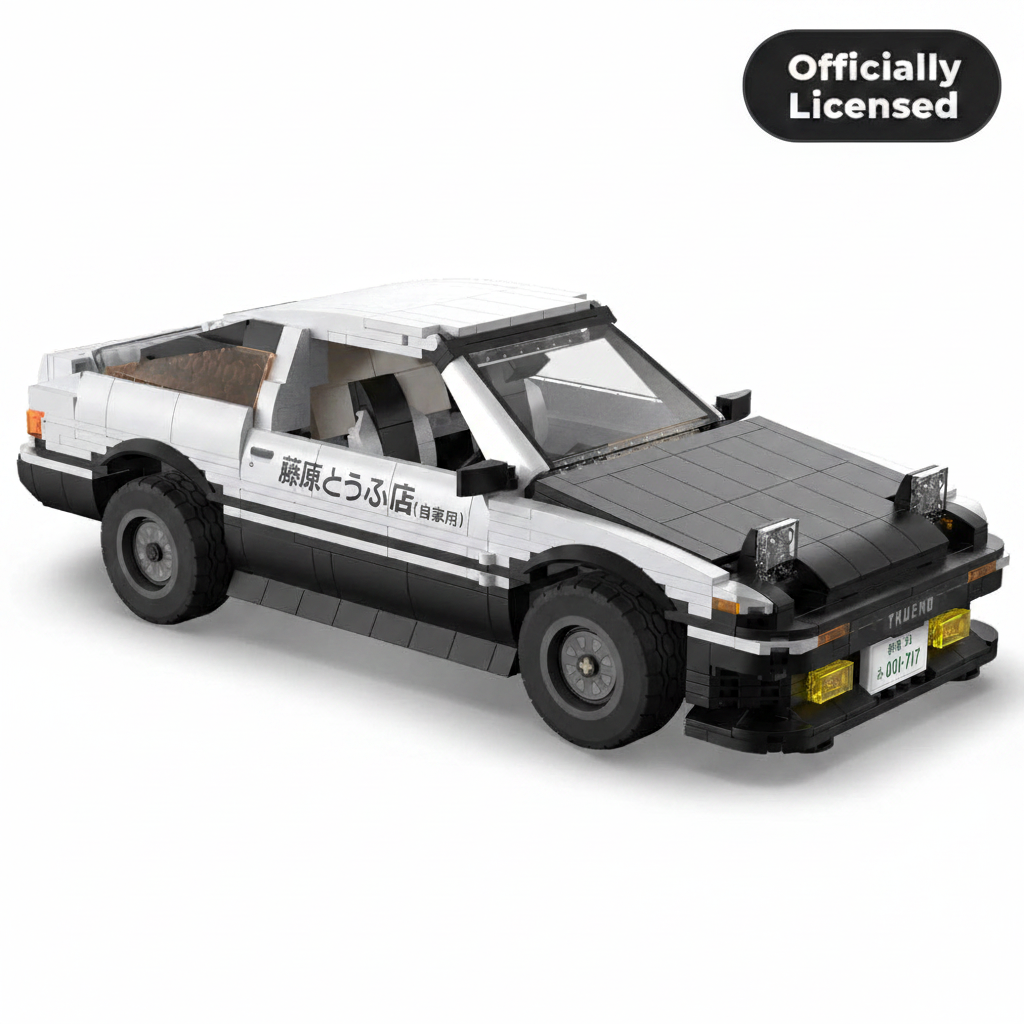 AE86 Trueno with Officially Licensed badge